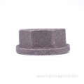 Casting iron gas meter connector nut